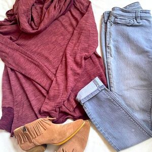 Free People loose pull over